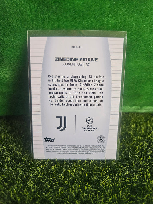 Zinedine Zidane - Best of the best - Topps 2025