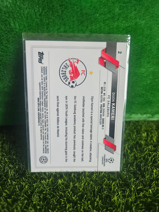 Dijon Kameri (RC) - Blanco y negro - Topps Chrome 2023