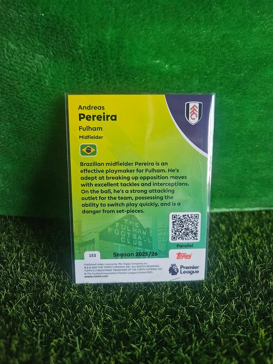 Andreas Pereira - Green - Topps Premier League 2026