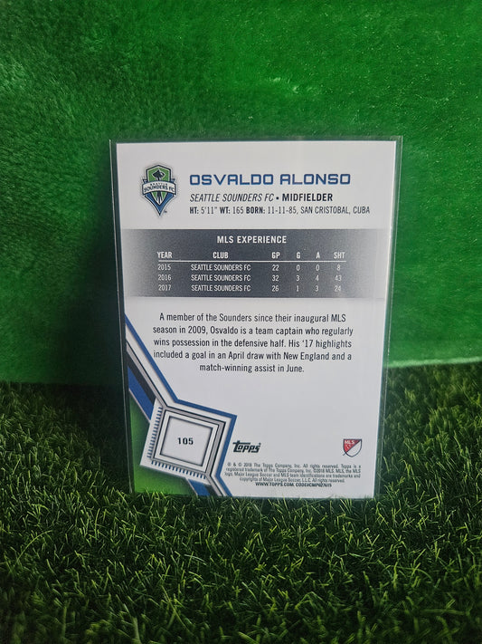 Osvaldo Alonso - MLS Soccer 2018