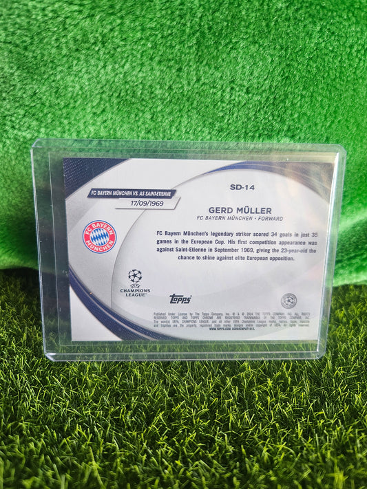 Gerd Müller - Starball Debut - Topps Chrome 2024