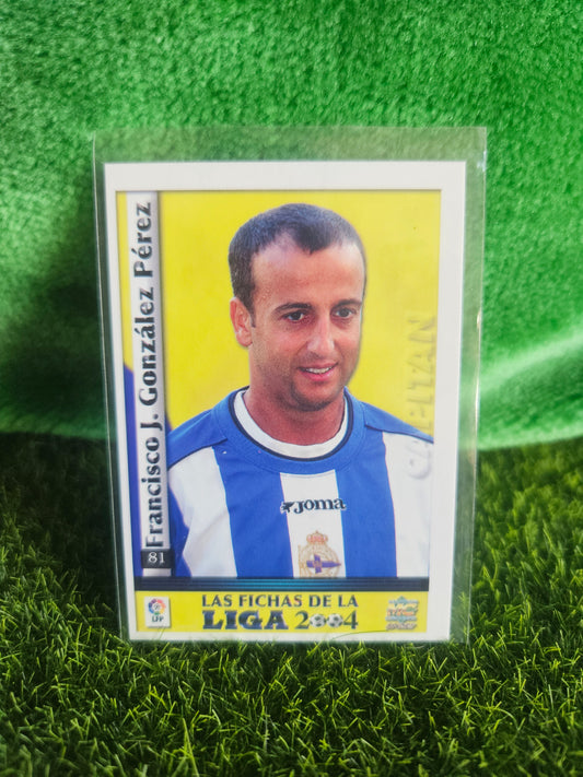 Fran González - Capitán - Las Fichas de la Liga 2004