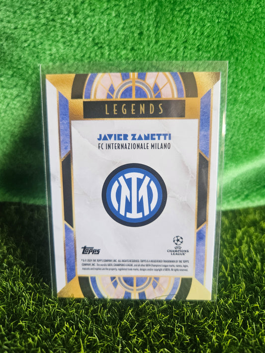 Javier Zanetti - Legend - Topps Deco 2024