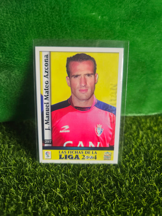 José Manuel Mateo - Capitán - Las Fichas de la Liga 2004