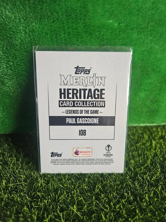 Paul Gascoigne - Legends of the game - Merlin Heritage 2023