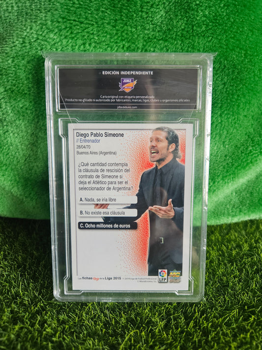 Diego Simeone - JDBZ Deluxe - Las Fichas de la Liga 2015