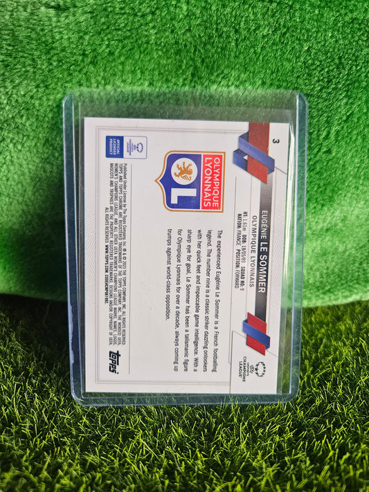 Eugénie Le Sommer /199 - Topps Chrome 2023