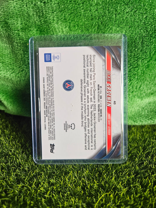 Jackie Groenen /299 - Topps Chrome 2024