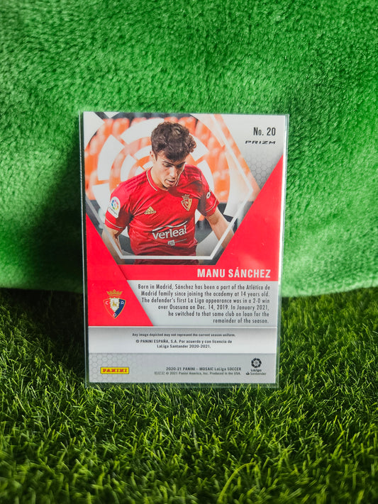 Manu Sánchez (RC) - Blue - Mosaic LaLiga 20/21