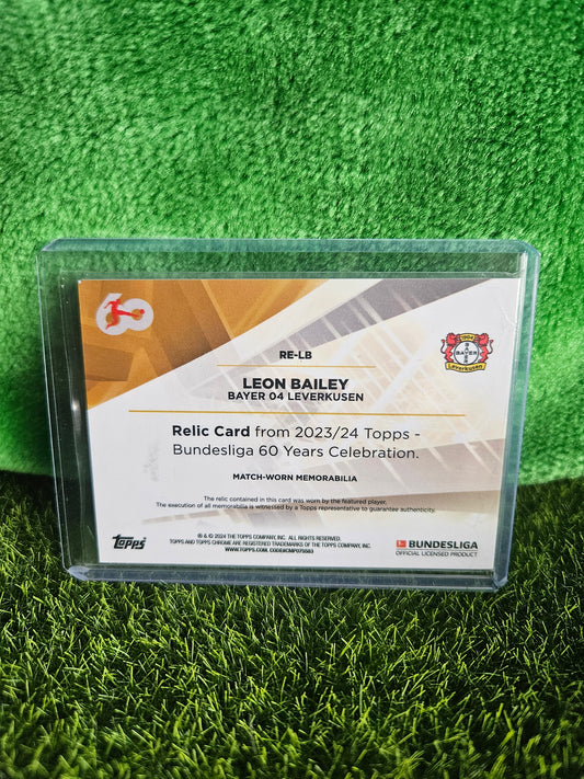 Leon Bailey - Parche - Topps Bundesliga 2024