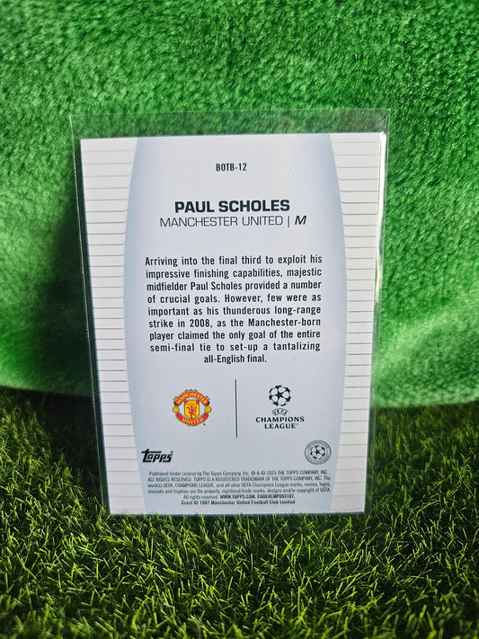 Paul Scholes - Best of the best - Topps 2025