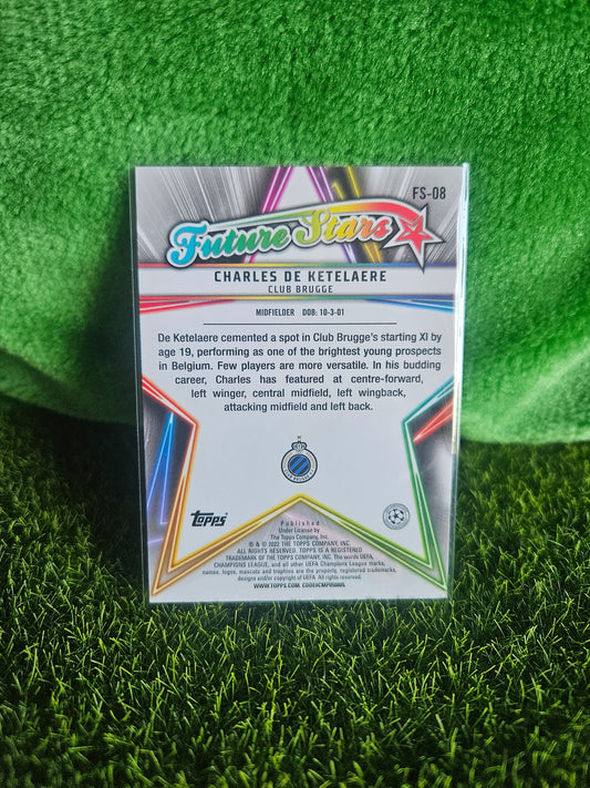 Charles De Ketelaere - Future Stars - Topps Flaghsip 2022