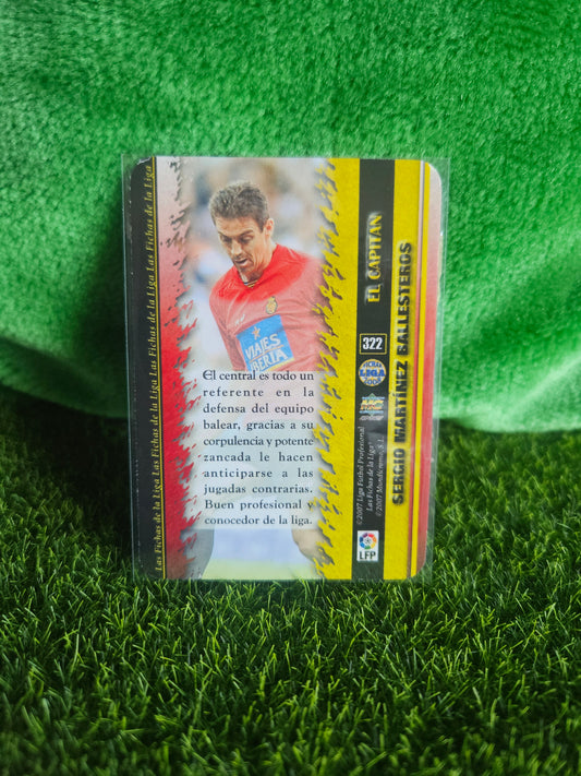 Ballesteros - El capitán - Las Fichas de la Liga 2008