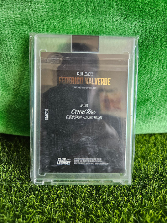 Fede Valverde /200 - Cereal Box Choco Sprint - Club Legacyz