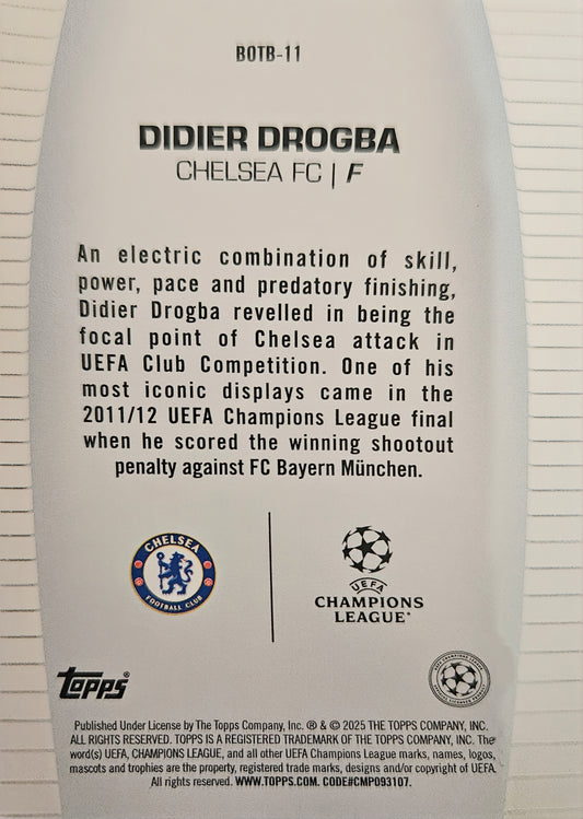 Didier Drogba - Best of the best - Topps 2025