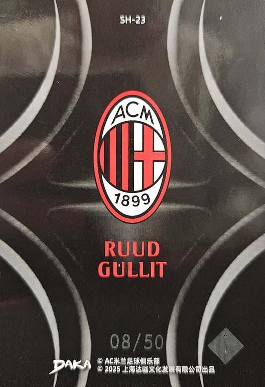 Ruud Gullit /50 - Daka Milan 2025