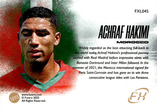 Achraf Hakimi - Futera 2025