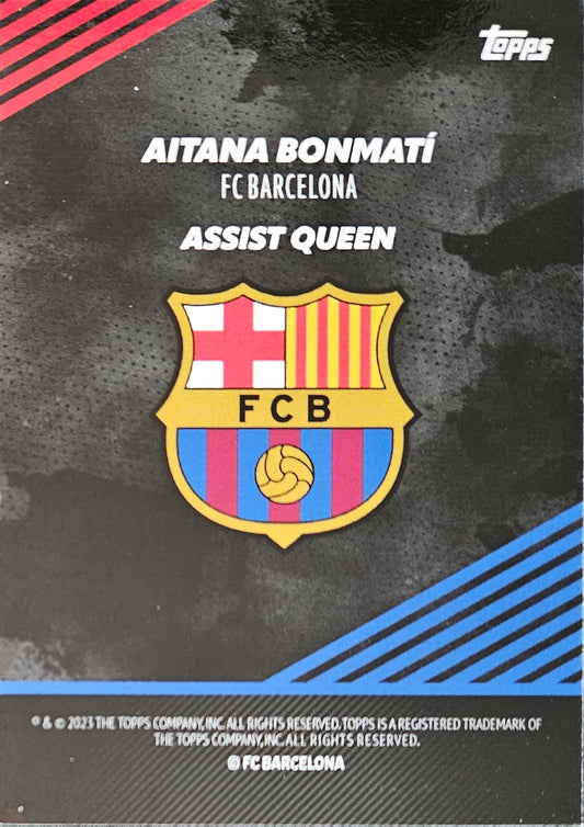Aitana Bonmatí - Assist Queen - Team Set Barcelona Champions 2023