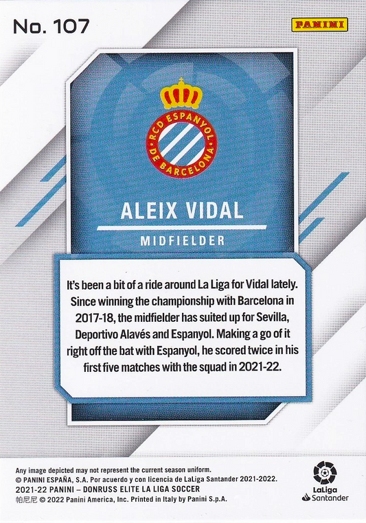 Aleix Vidal - Donruss Elite LaLiga 21/22