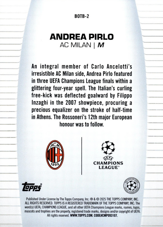 Andrea Pirlo - Best of the best - UEFA Club Competitions 24/25