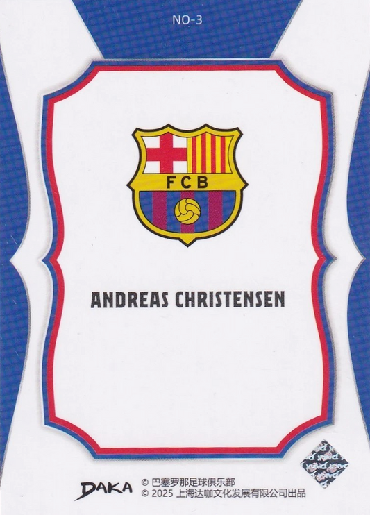Andreas Christensen - NO-3 - Top Audience Barcelona 24/25
