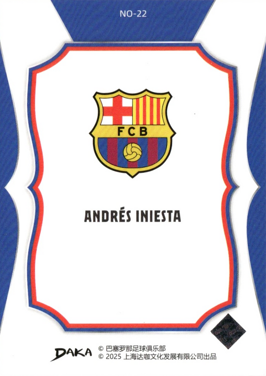 Andrés Iniesta - NO-22 - Top Audience Barcelona 24/25