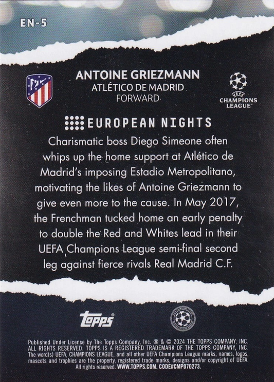 Antoine Griezmann - European Nights - UEFA Club Competitions 23/24