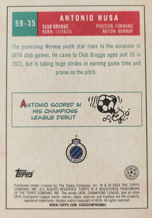 Antonio Nusa (RC) - 59-35 - UEFA Club Competitions 22/23
