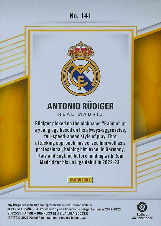 Antonio Rüdiger - Donruss Elite LaLiga 22/23