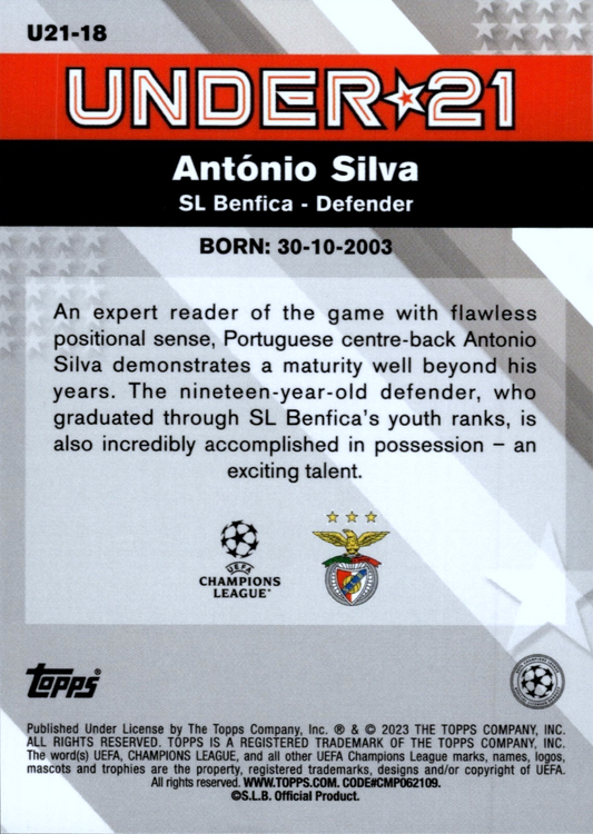 António Silva (RC) - Under 21 - Merlin UEFA Club Competitions 22/23