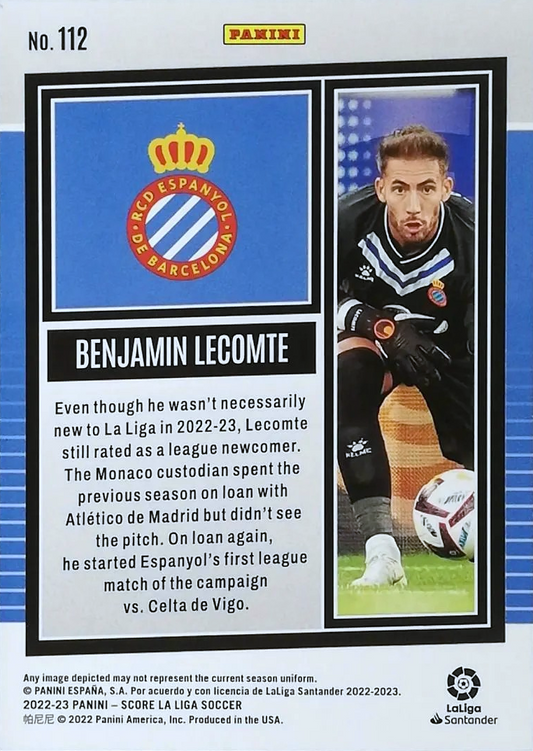 Benjamin Lecomte (RC) - Score LaLiga 22/23