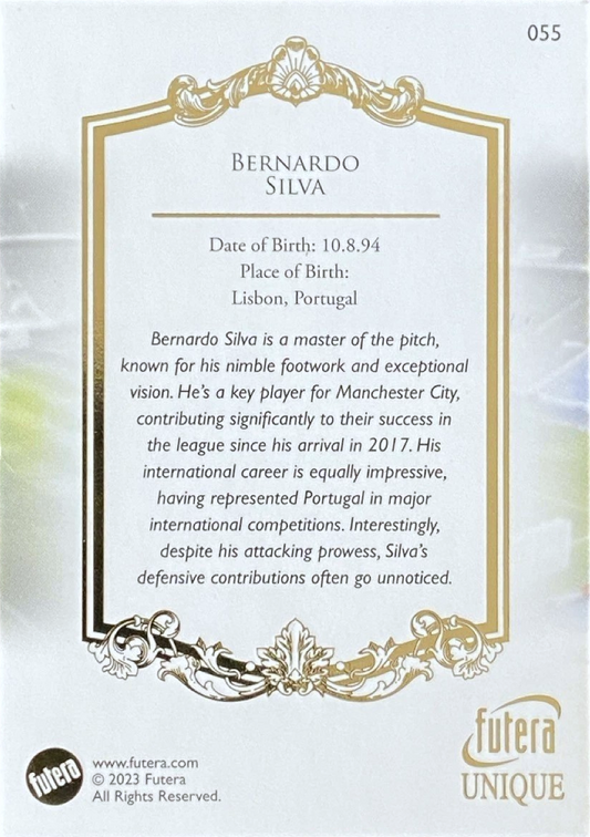 Bernardo Silva - Futera Unique 2013