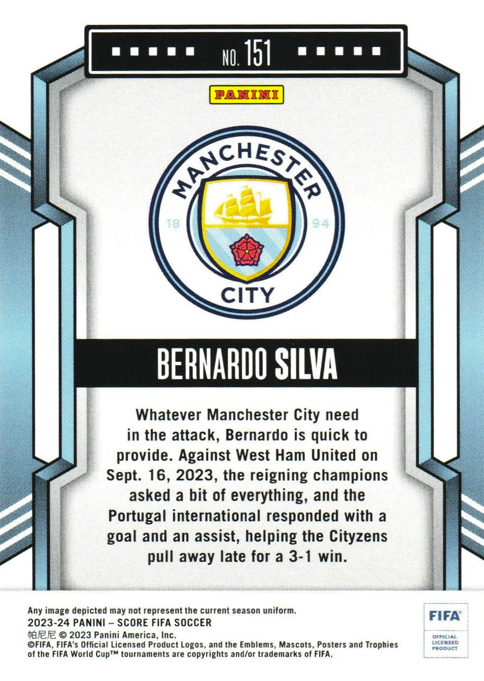 Bernardo Silva - Score FIFA Soccer 23/24