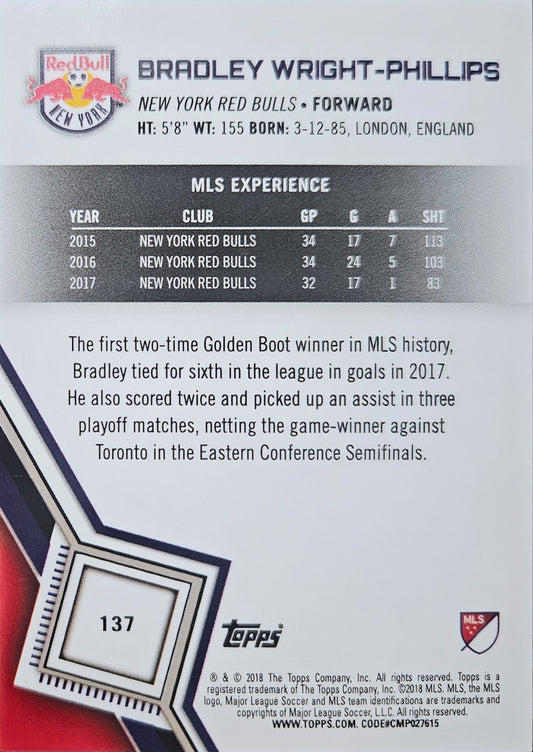 Bradley Wright-Phillips - MLS Soccer 2018