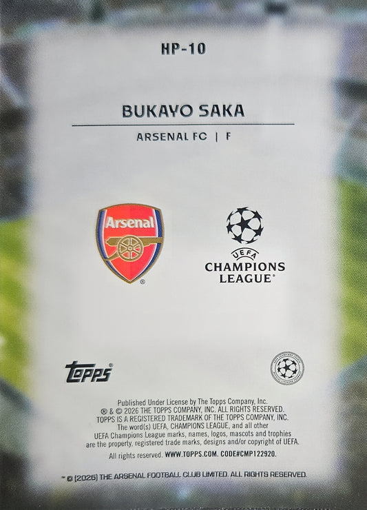 Bukayo Saka - Case Hit SSP - Home Advantage - UEFA Club Competitions 25/26
