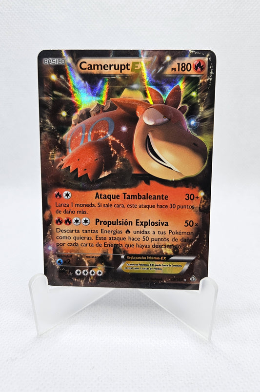 Camerupt EX - 29/160 - XY Duelos Primigenios - Pokémon 2015