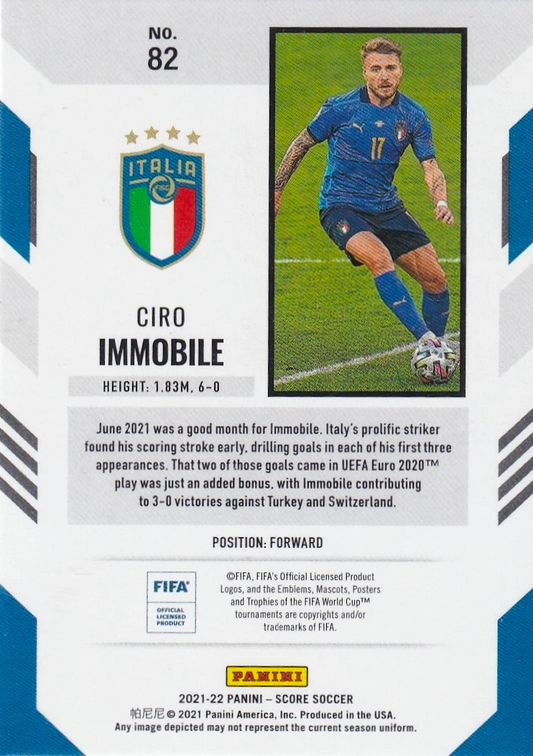 Ciro Immobile - Score Soccer 21/22