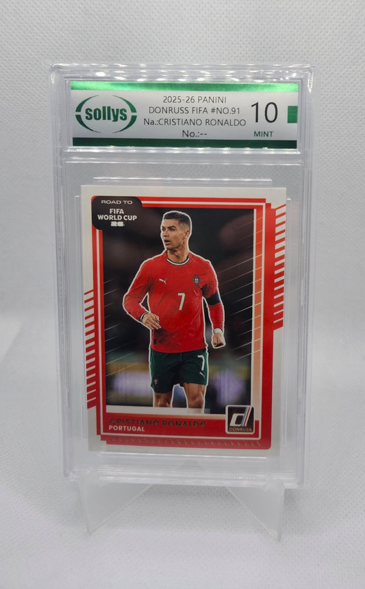 Cristiano Ronaldo - Sollys 10 - Donruss Road to FIFA World Cup 26