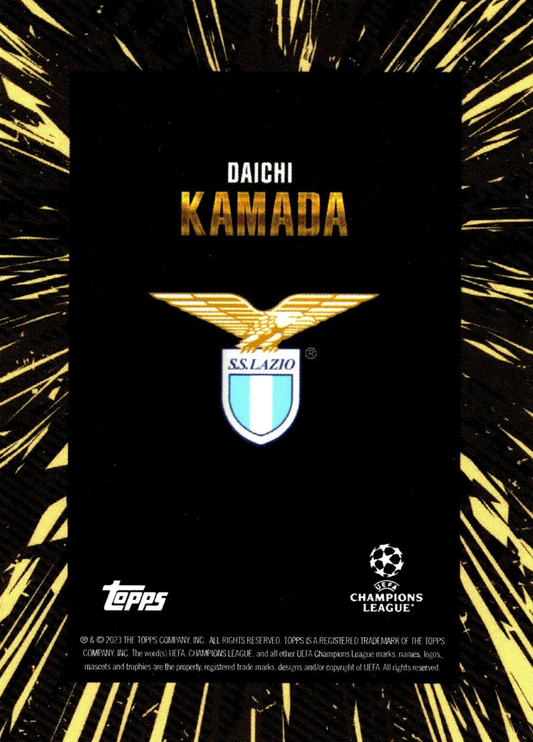 Daichi Kamada - Topps Gold UEFA Club Competitions 23/24