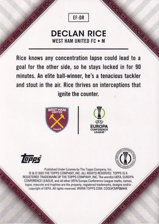 Declan Rice - Elite Focus - SuperStars UEFA Club Competitions 22/23