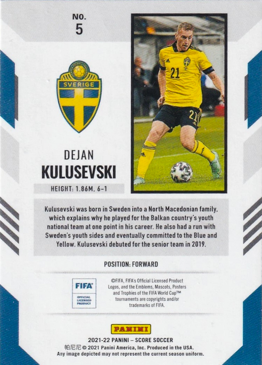 Dejan Kulusevski - Score Soccer 21/22