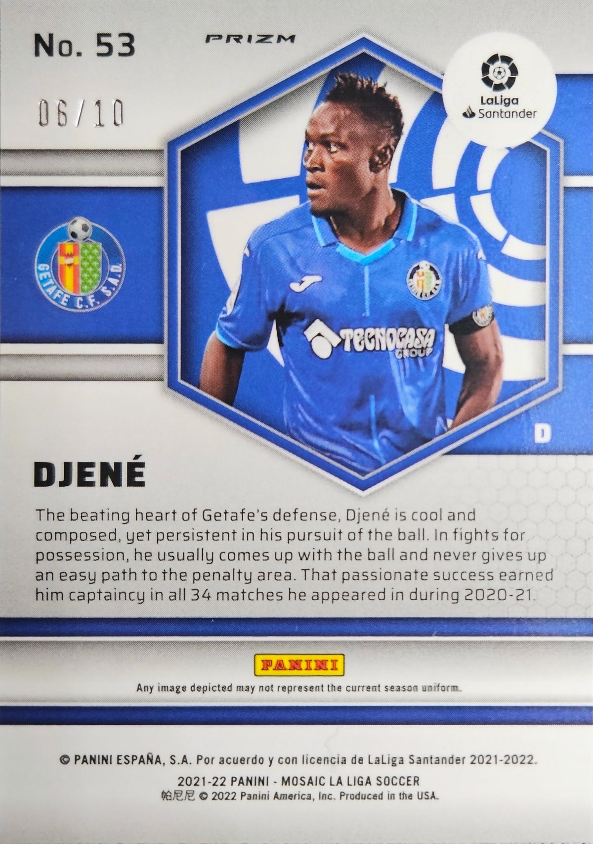 Djené /10 - Mosaic LaLiga 21/22