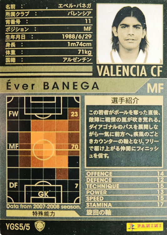 Éver Banega - Young Star - Intercontinental Clubs - WCCF 07/08