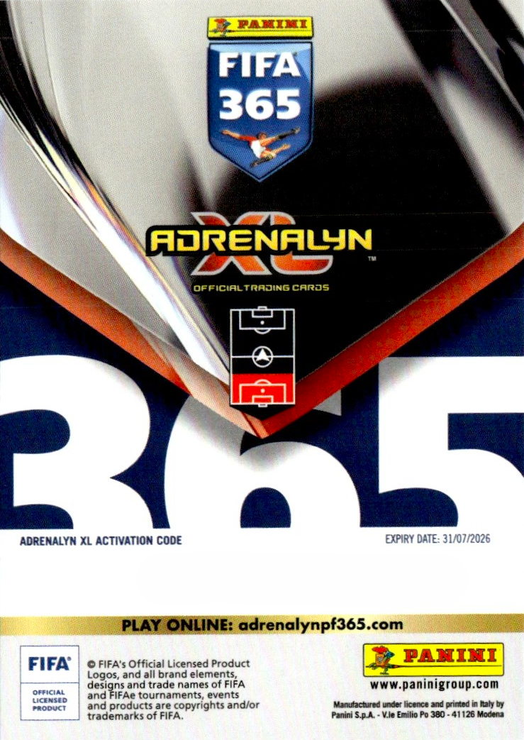 Achraf Hakimi - Adrenalyn XL FIFA 365 2026