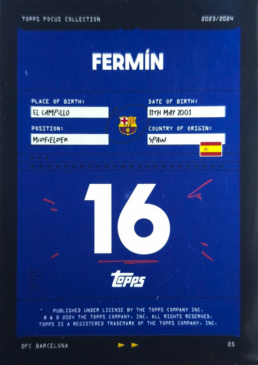 Fermín López (RC) - Focus Barcelona 23/24