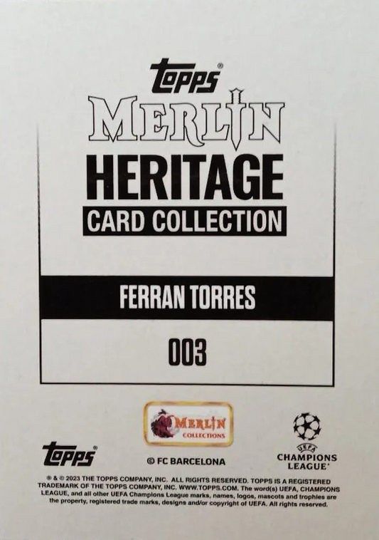 Ferran Torres - Merlin Heritage UEFA Club Competitions 23/24