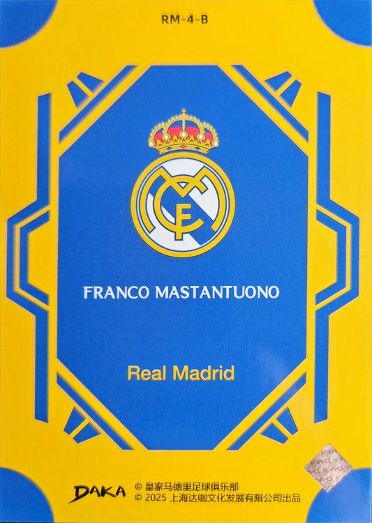 Franco Mastantuono (RC) - Top Audience Real Madrid 25/26