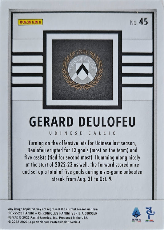 Gerard Deulofeu /99 - Chronicles Serie A 22/23