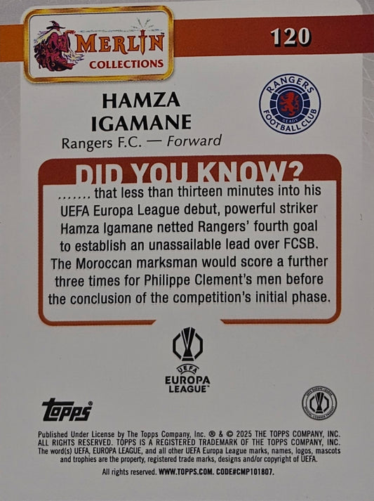 Hamza Igamane (RC) - Merlin UEFA Club Competitions 25/26