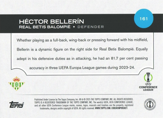 Héctor Bellerín - UEFA Club Competitions 24/25